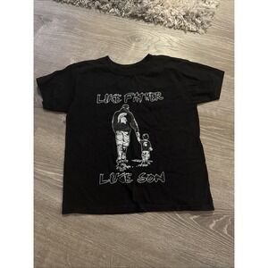 Boys Size Small Like Father Like Son‎ Michigan State Black Tee Shirt